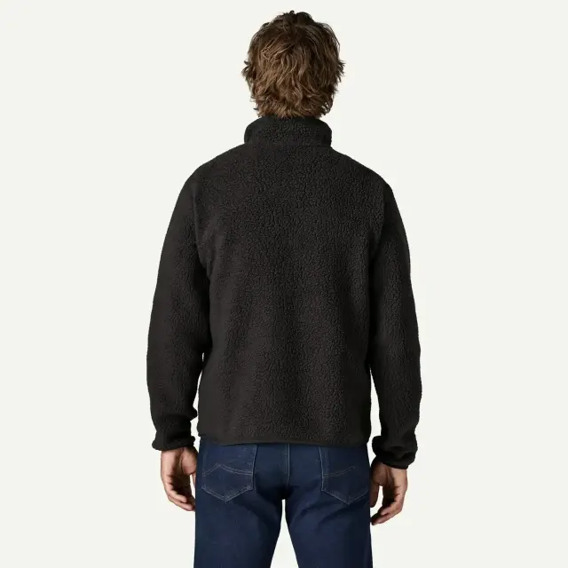 Patagonia Men's Retro Pile Fleece Jacket Black Ζακέτα 3