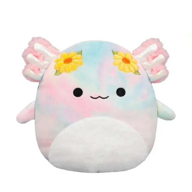 Λούτρινο Squishmallows 19cm W12 Tinley the Tie Dye Axolotl - JWSQ4064-J
