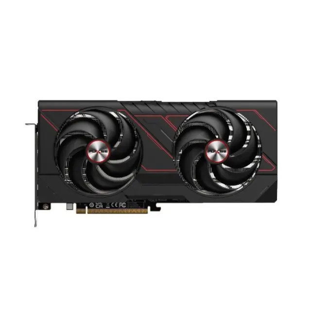 Sapphire Radeon RX 9070 Pulse (black, RDNA4, GDDR6, 2x DisplayPort, 2x HDMI) 2