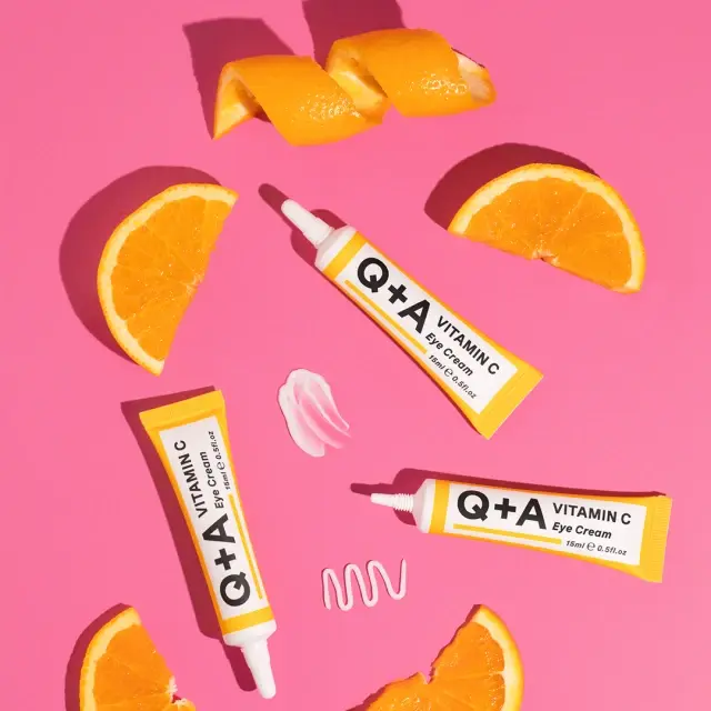 Q+A Vitamin C Eye Cream Αντιοξειδωτική κρέμα ματιών με Βιταμίνη C 15ml 2