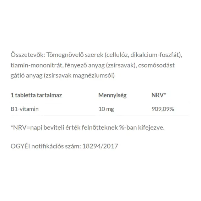 JutaVit Vitamin B1 10 mg 2
