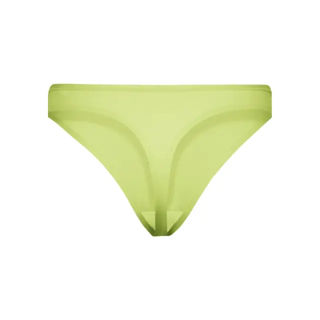 Calvin Klein Γυναικείο String Thong Perfectly Fit, Χρώμα Pale Lime Yellow 2