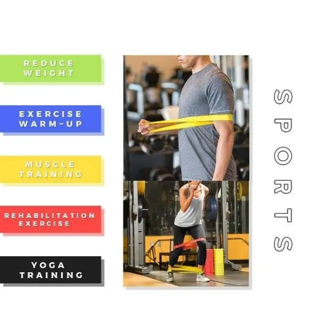 Σετ λάστιχα γυμναστικής 5 επιπέδων - Exercise Resistance Belt OEM 3