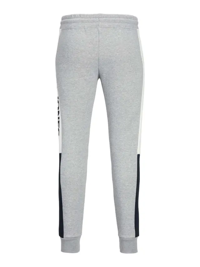 JPSTWILL LOGO JJBLOCKING SWT P. VG NOOS Light Grey Melange 2