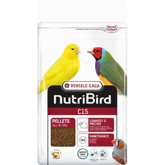 Versele Laga NutriΒird C15 για Καναρίνια & Παραδείσια 1kg