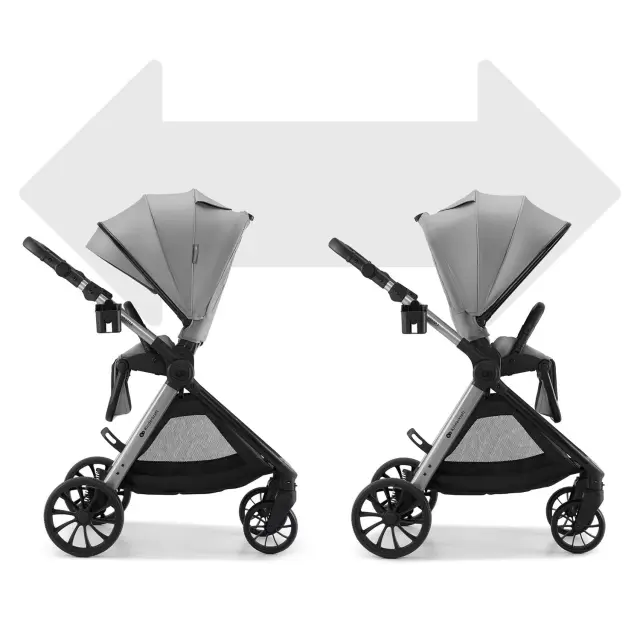 Kinderkraft Vesto 2 Πολυκαρότσι 3 σε 1 Grey 3