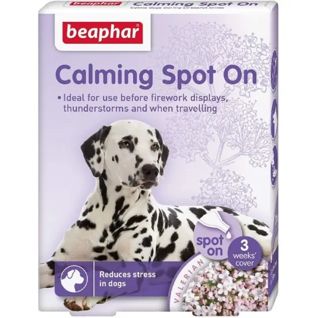 Beaphar Calming Spot On για Σκύλους (3 τμχ) Μονόχρωμο