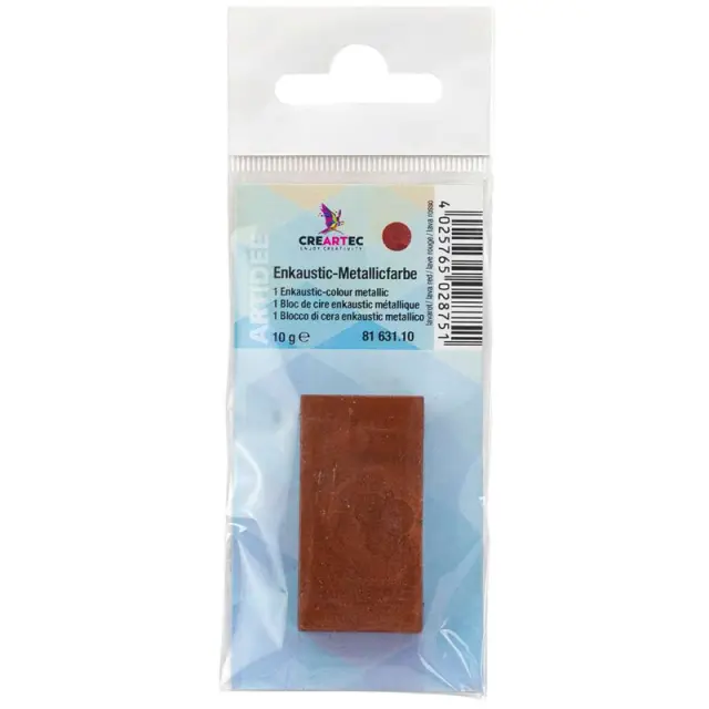 Creartec Χρώμα Εγκαυστικής - Metallic Lava Red - 10gr