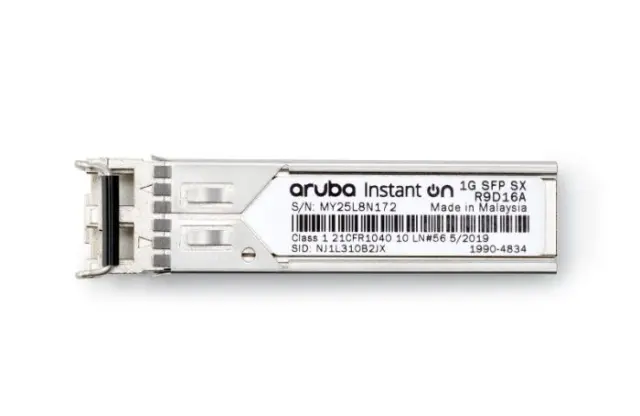 HPE Aruba Instant On 1G SFP LC SX 500m OM2 MMF Transceiver (R9D16A) 3