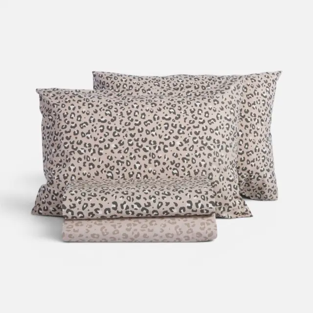 Σετ Σεντόνια Βαμβακερά Μονά Wild 170X270 Nef Nef Homeware, 100% ΒΑΜΒΑΚΙ - BEIGE (040819)