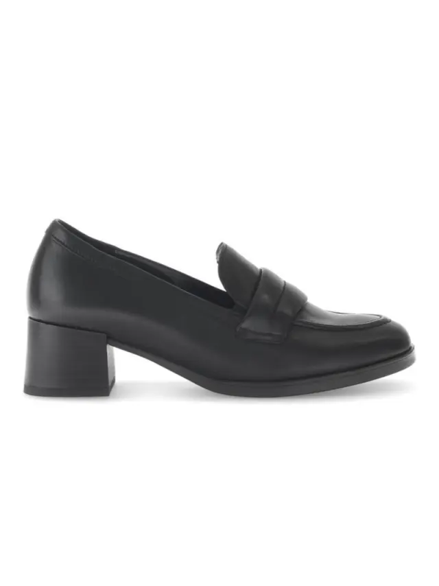 Gabor Μοκασίνια-Loafers Γυναικείο δέρμα Μαύρο GAB/72134 001-BLACK - 39 3