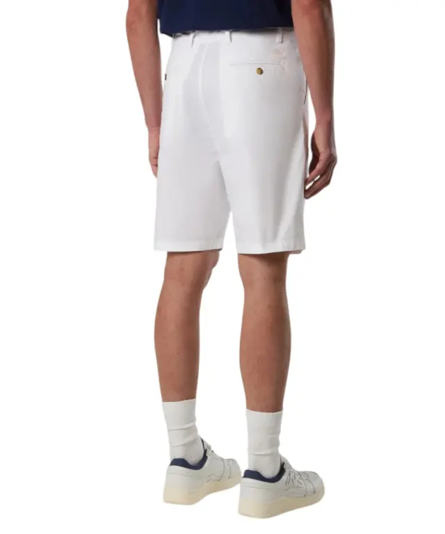 North Sails - Ανδρική Βερμούδα Freedom chino 673409-000-0101 Λευκό 3