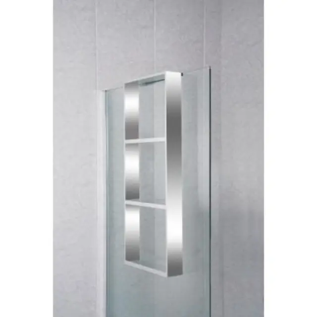 23-9035 SALTO ΡΑΦΙΕΡΑ ΑΛΟΥΜ BRIGHT SILVER 90*35*8.5 GLORIA