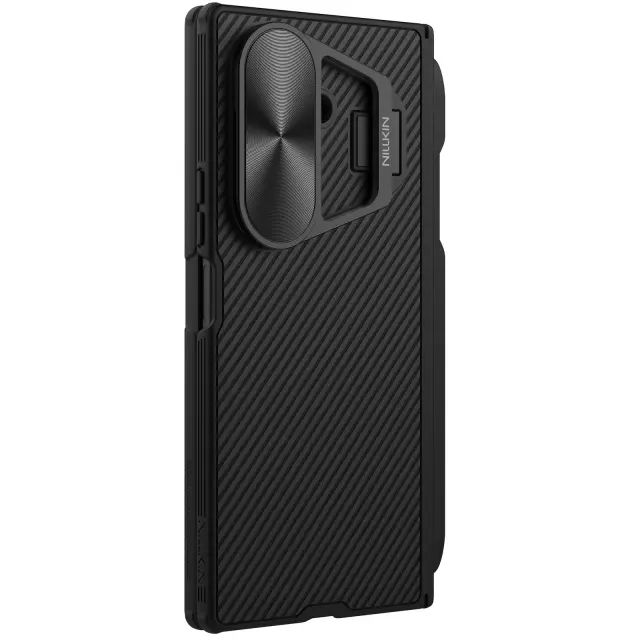 Nillkin CamShield Prop Pen Slot Case for Samsung Galaxy Z Fold 7 Black 2