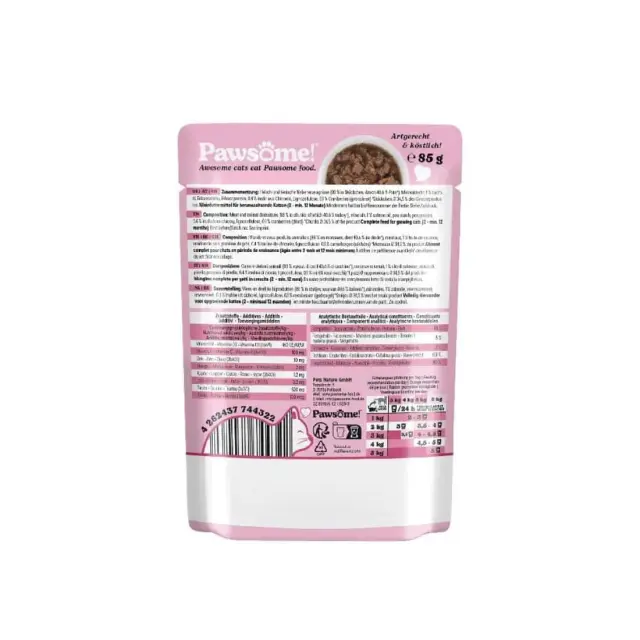 Pawsome Kitten Γαλοπούλα 85gr 2
