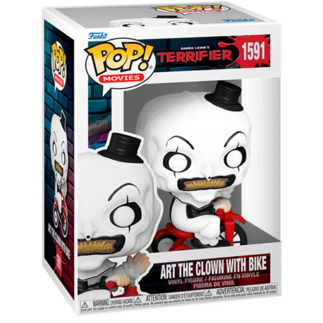 Φιγούρα Funko Pop! Movies: Terrifier - Art the Clown With Bike #1591 2