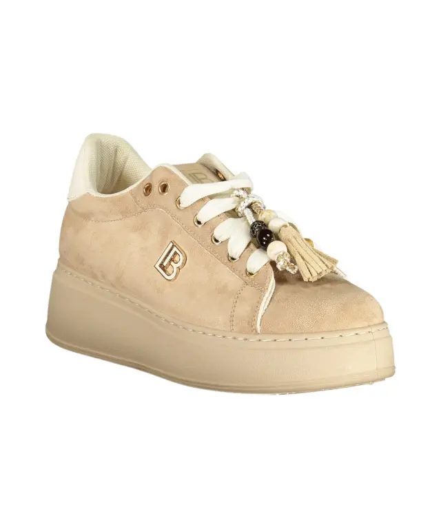 Laura Biagiotti – Γυναικεία Sneakers 9821-BEIGE Μπεζ 2