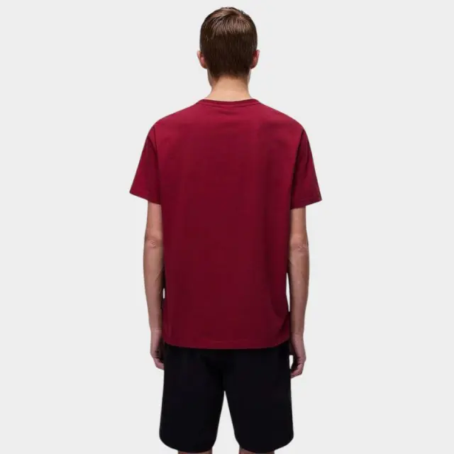 Napapijri - Ανδρικό T-shirt Salis Ss Sum Regular Fit NP0A4H8D-R1E Μπορντό - S 2