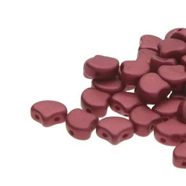 Χάντρα Matubo Ginko 7.5mm - Chatoyant Shimmer Red Wine ~10gr