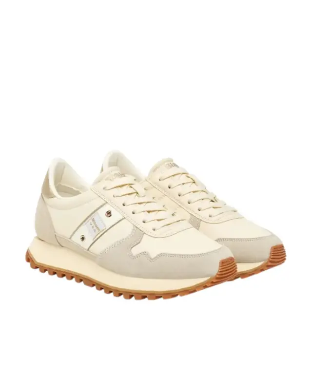 Blauer - Γυναικεία Sneakers Millen 03 Les F5MILLEN03LES-CRE Μπεζ 2
