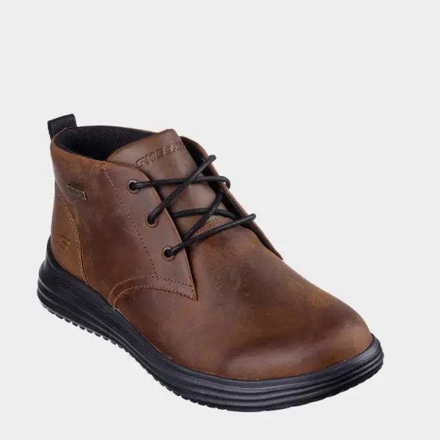 Aδιάβροχο Μποτάκι Skechers Proven Conklin 204873-CDB Καφέ - 44 2