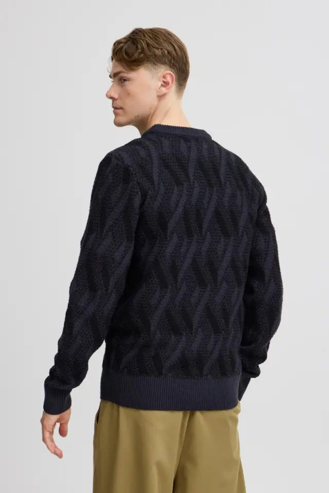 Casual Friday Ανδρικό KARL 20505195 Πλεκτό – Dark Navy - XL 2