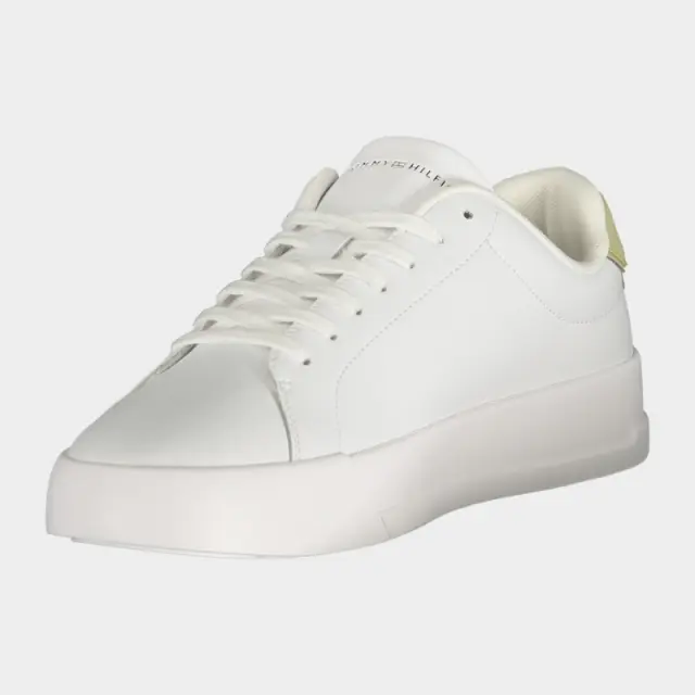 Tommy Hilfiger - Ανδρικά Sneakers Th Court Lth Detail Ess FM0FM05367-02X Εκρού - 46 2
