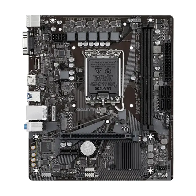 Gigabyte H610M H V2 DDR5 rev. 1.0 Motherboard Micro ATX με Intel 1700 Socket 2