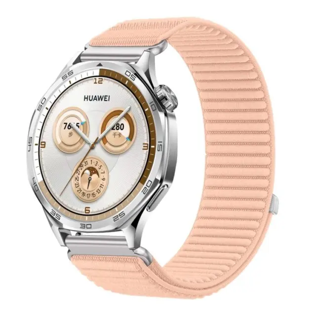 Nylon Λουράκι για Smartwatch 22mm-Pink OEM