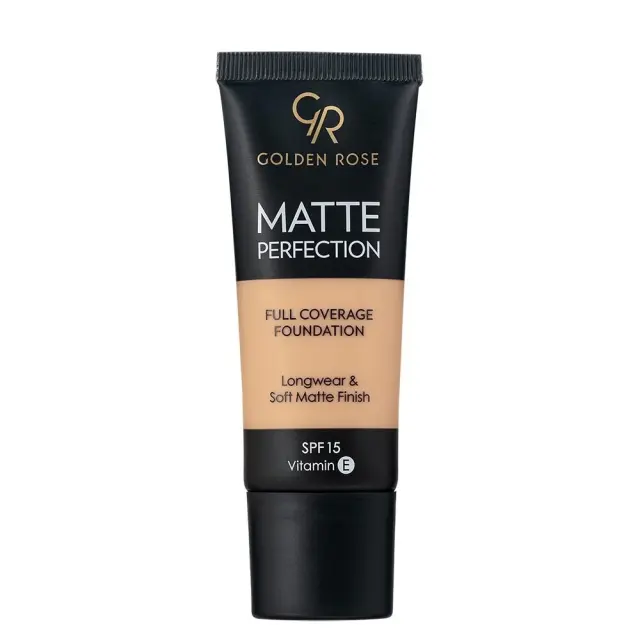Golden Rose Matte Perfection Full Coverage Foundation SPF15 C5 35ml