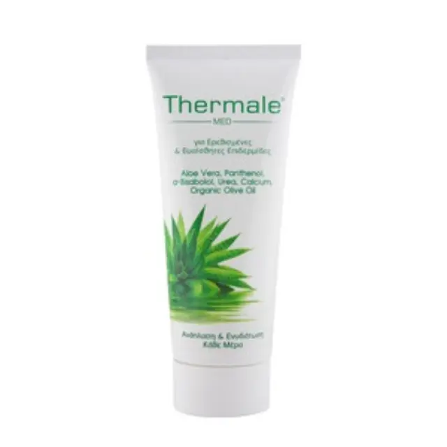 Thermale Aloe Vera Ενυδατική Κρέμα Ανάπλασης με Aloe Vera για Ξηρές + Ευαίσθητες Επιδερμίδες 200ml