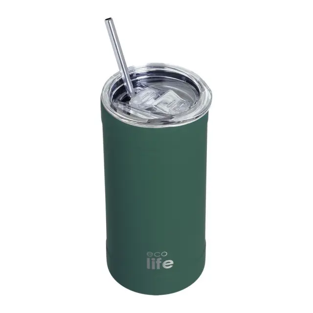 Ecolife® Coffee Thermos 500ml- Teal Green