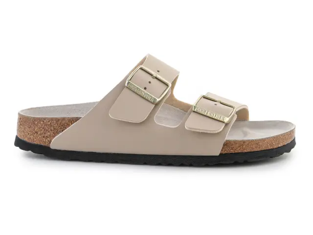 Γυναικεία Ανατομικά Σανδάλια Birkenstock Arizona 1031438 Sandcastle/Oyster Narrow Fit Μπεζ - 37