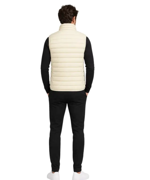 Norway Nautical School - Ανδρικό Αμάνικο Μπουφάν 832948-BEIGE Μπεζ 2