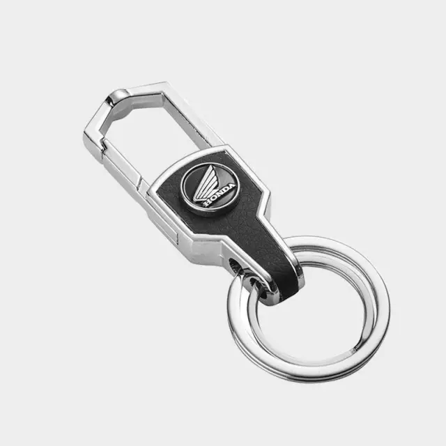Μπρελόκ Auto Set Με Λογότυπο Honda AS0519 Ασημί-Μαύρο - ONESIZE