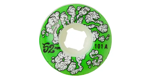 OJs Wheels Elite EZ Edge Fazliov White/Green 52mm