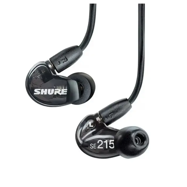 Shure SE215-K Pro Ακουστικά Ενός Δρόμου Μαύρα