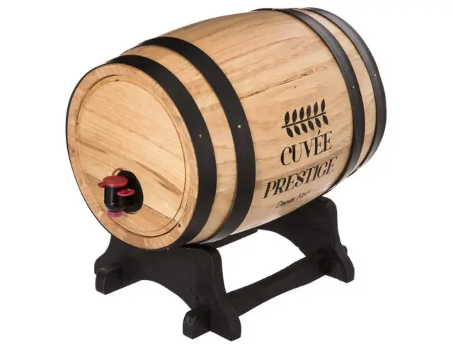 Ξύλινο βαρέλι κρασιού Secret De Gourmet με χωρητικότητα 5.5L και Κάνουλα 216721058