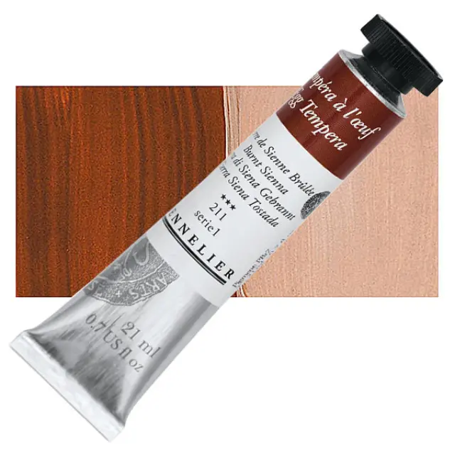 Αυγοτέμπερα Sennelier - 211 Burnt Sienna - 21ml