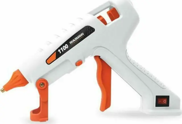 Krausmann 61632 - Πιστόλι Θερμοκόλλησης 100W για Ράβδους Σιλικόνης 10.8mm (1100)