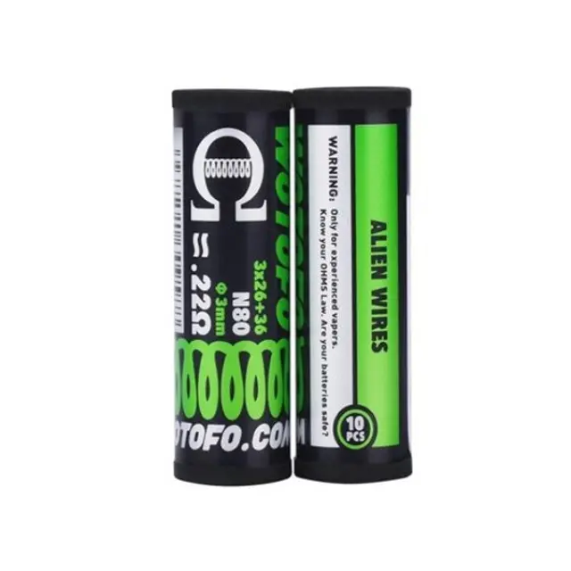 Alien Premade Coils 3*26+36G 0.22Ω (10τμχ) - Wotofo