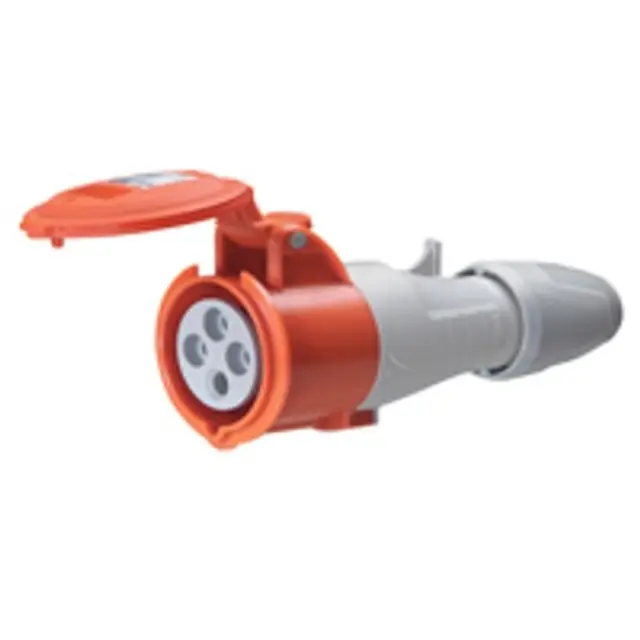 Mobile socket P17 - IP44 - 380/415 V~ - 32 A - 3P+E