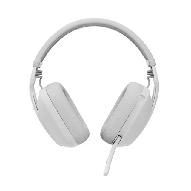 Logitech Zone Vibe 100 Ασύρματα On Ear Multimedia Ακουστικά με μικροφωνο και σύνδεση Bluetooth σε Λευκό χρώμα 2