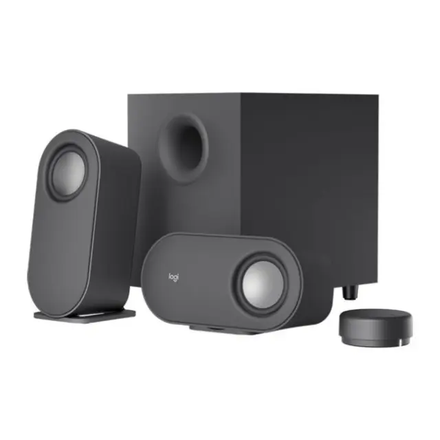 Logitech Z407 Ασύρματα Ηχεία Υπολογιστή 2.1 με Bluetooth και Ισχύ 40W σε Μαύρο Χρώμα 2