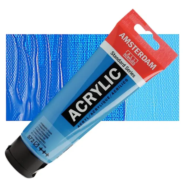 Ακρυλικό Talens Amsterdam 572 Primary Cyan - 120ml