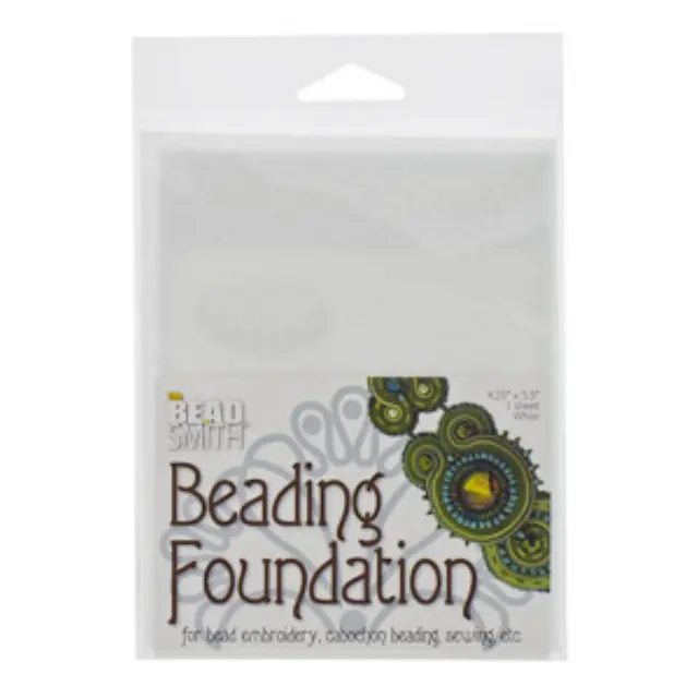 Επιφάνεια Κεντήματος Χάντρας Bead Foundation - White - 11.6x14cm