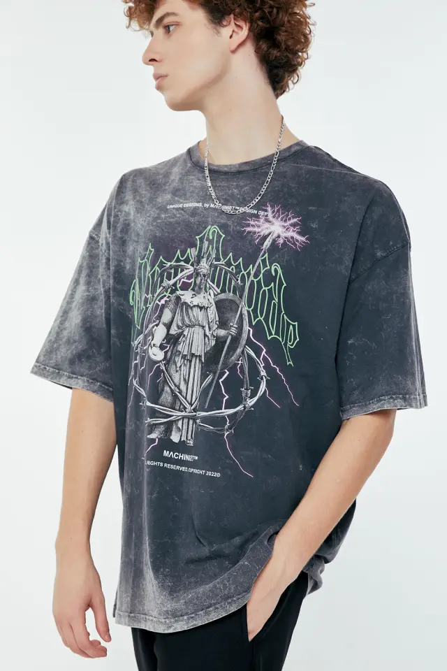 T-Shirt Machinist Γκρι 2