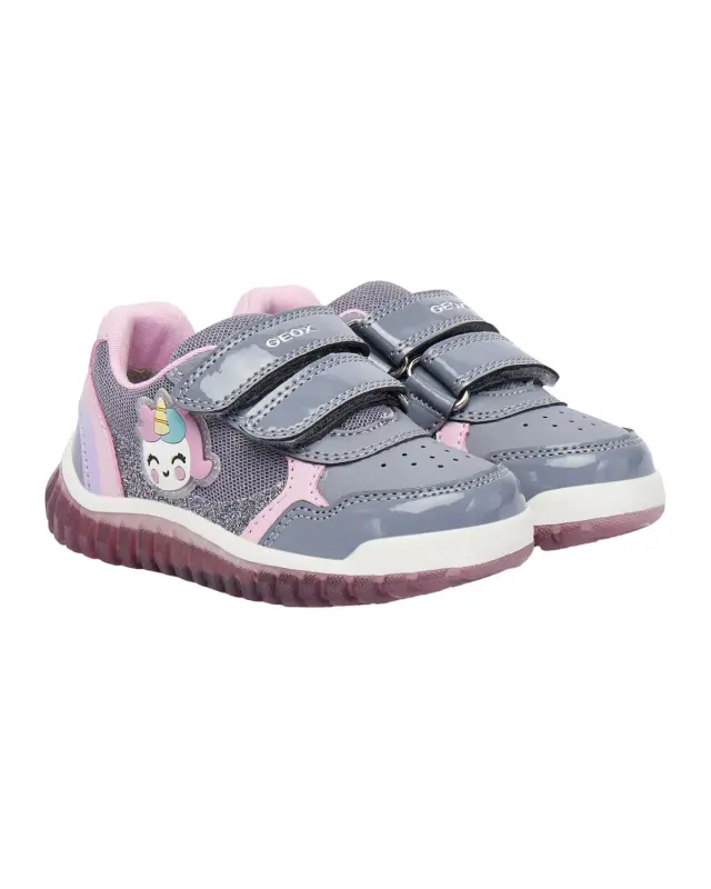 Βρεφικό Παπούτσι για Κορίτσι Geox B Lightyloo Girl C1006 (Μεγέθη 22-27) ΓΚΡΙ - 22 3