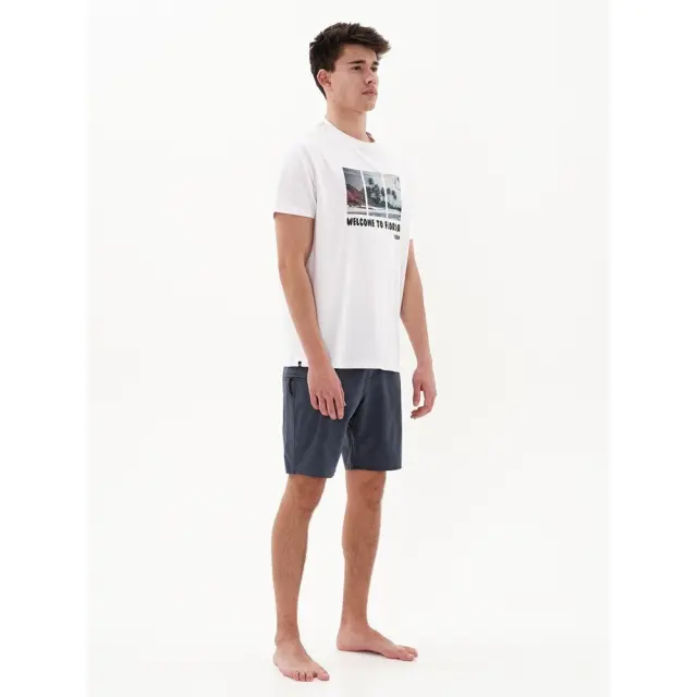 Emerson Men's S/S T-Shirt (231.EM33.50-White) - Λευκό 3