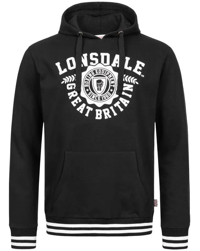 LONSDALE DACCOMBE ΑΝΔΡΙΚΟ ΦΟΥΤΕΡ- BLACK BLACK